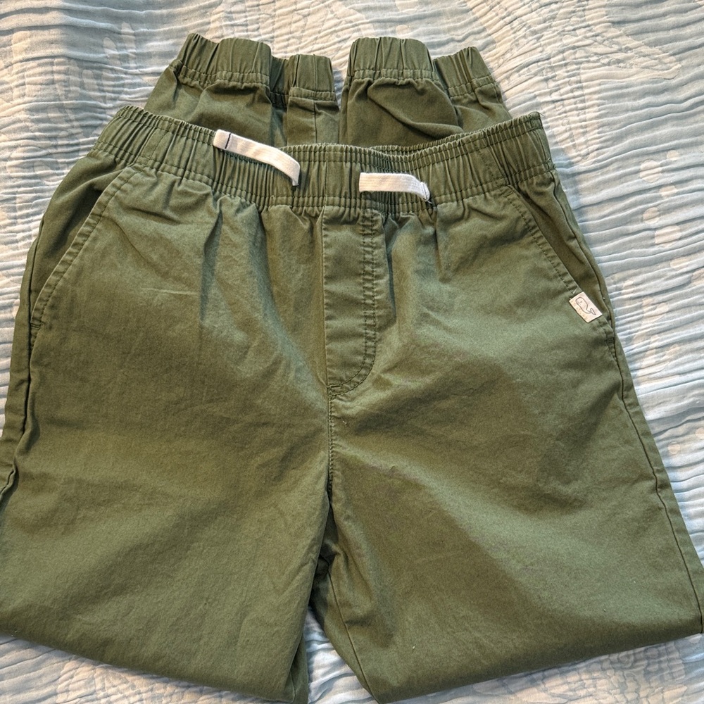 Vineyard Vines Olive Green Kids Shorts